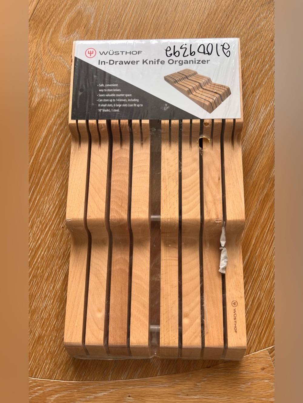Wüsthof In-Drawer Knife Organizer - Natural Wood